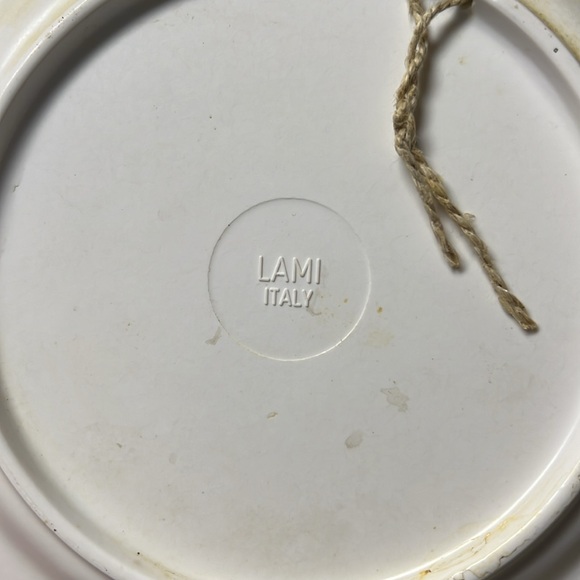 Crackle design decorative plate by Lami , excellent condition - Picture 3 of 3